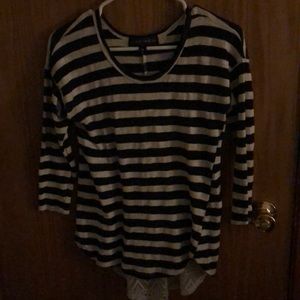 small, stripped shirt